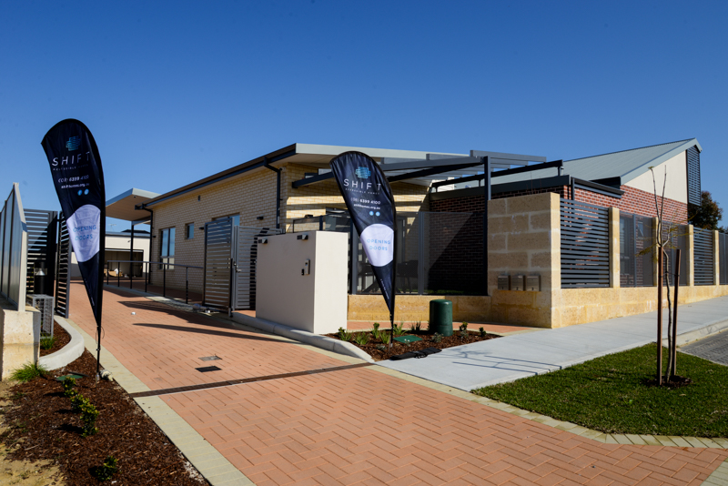 Streetfront view of the Shift Yangebup development