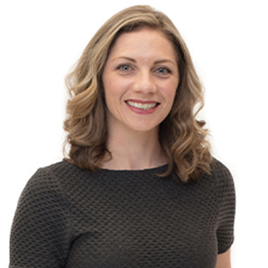 Photo of Jess Clarkson in a black top.