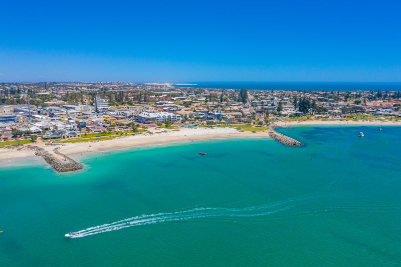 Aerial photo of Geraldton, WA